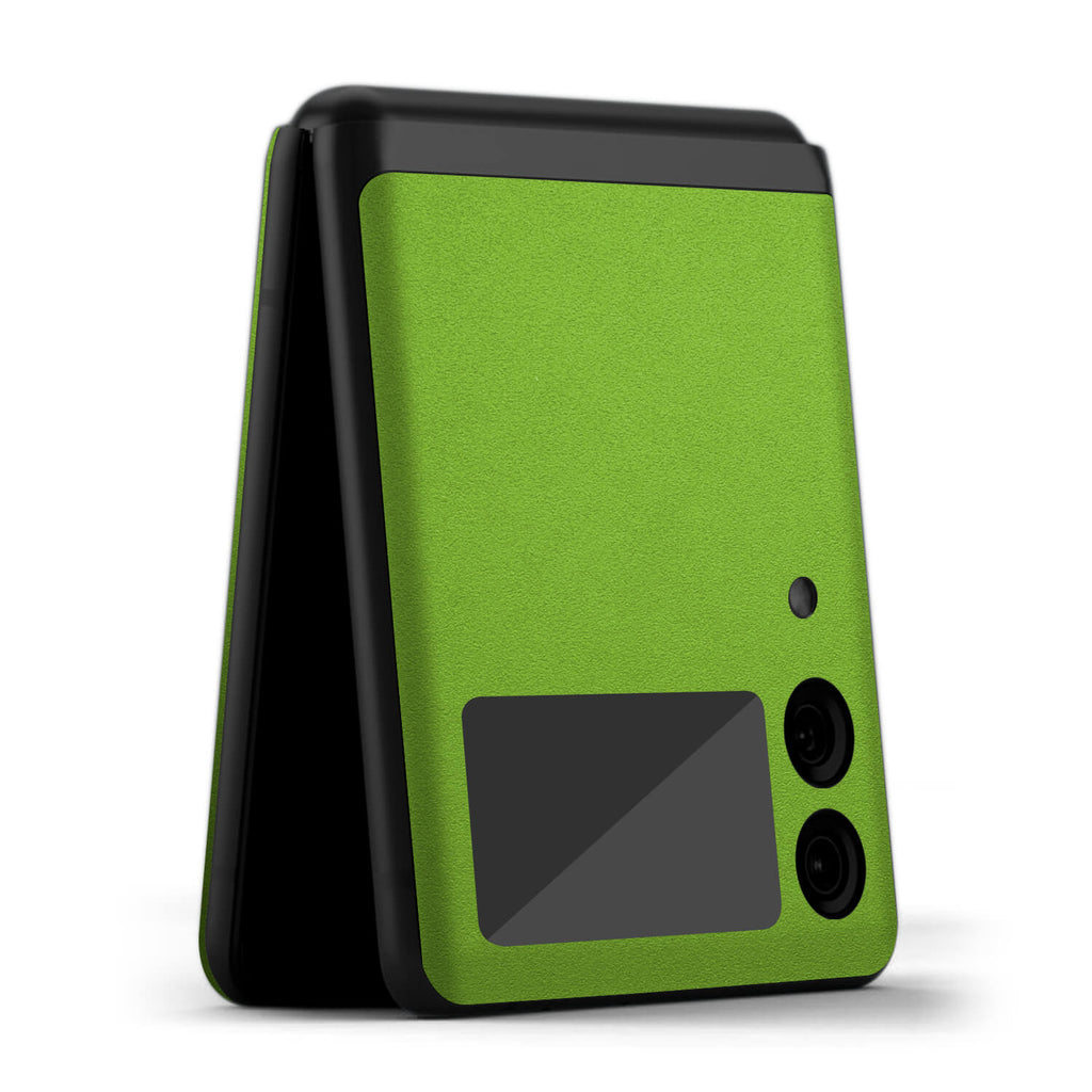 Samsung Galaxy Z Flip 3 Textured matt green skins