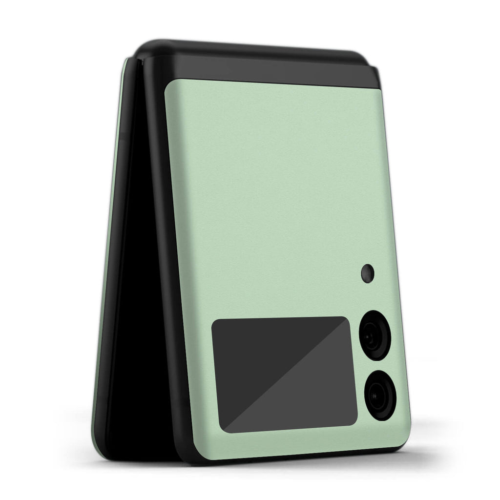 Samsung Galaxy Z Flip 3 Textured matt mint skins