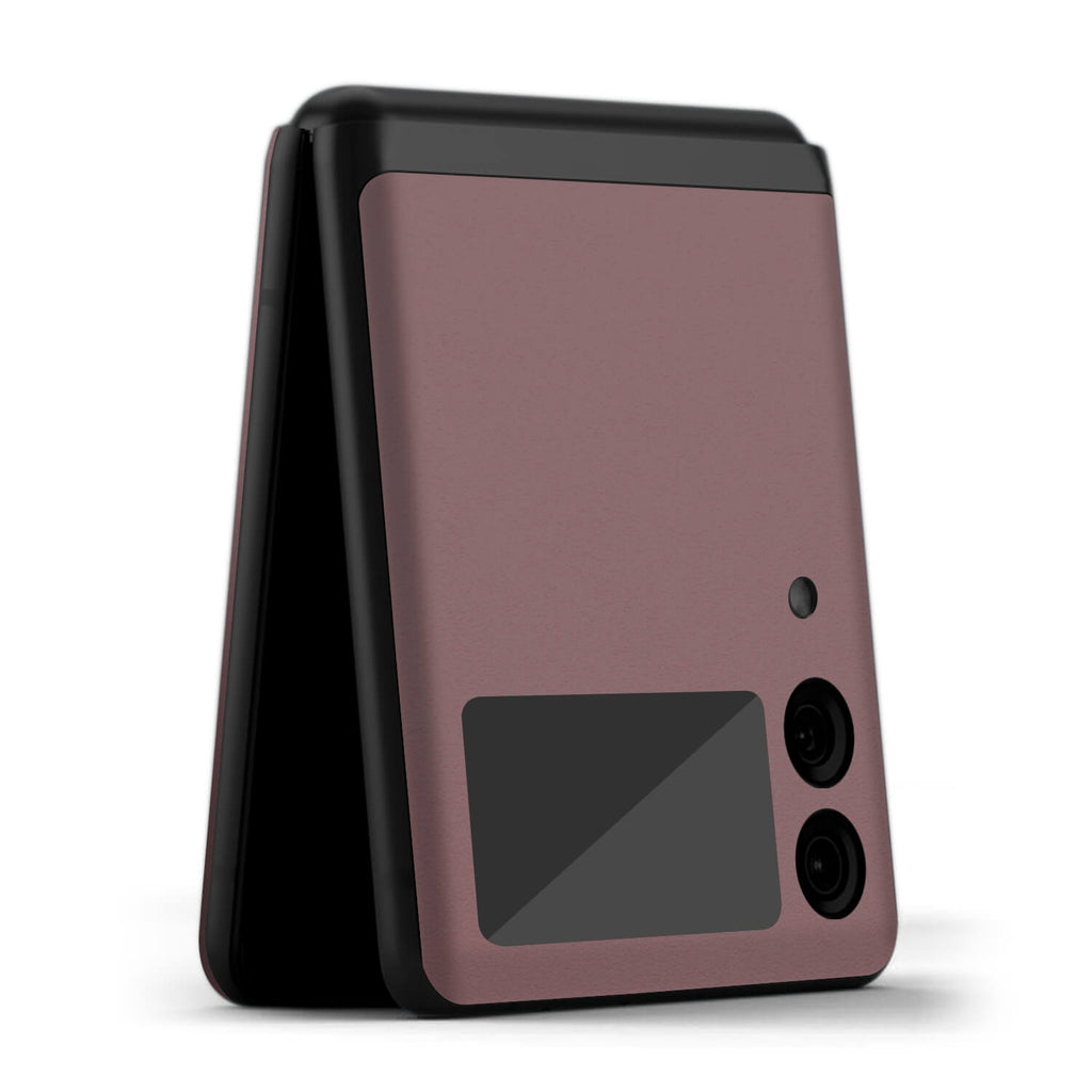 Samsung Galaxy Z Flip 3 Textured matt mulberry skins