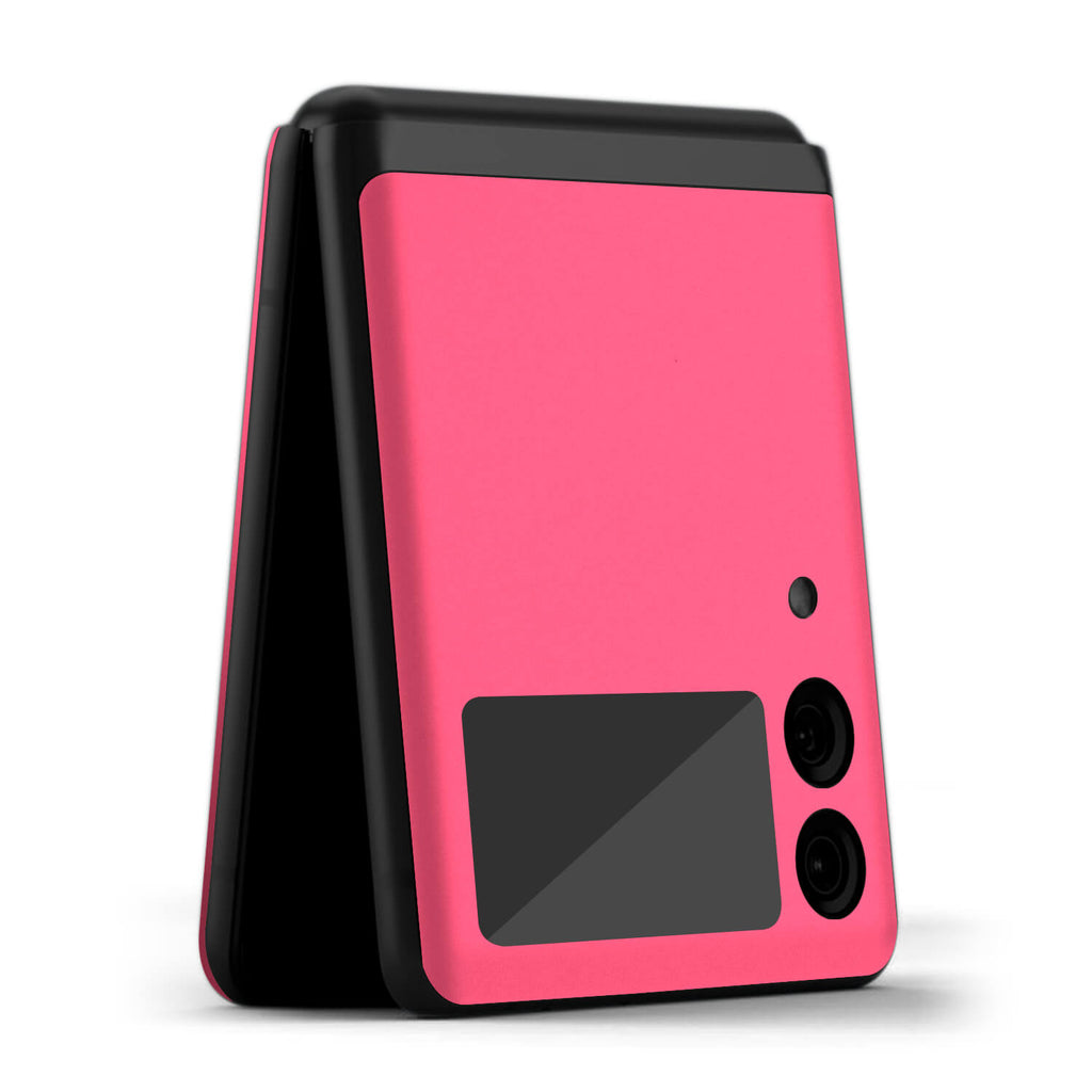Samsung Galaxy Z Flip 3 Textured matt pink skins
