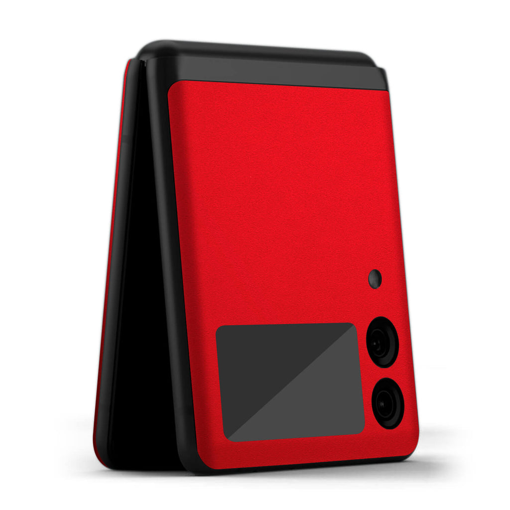 Samsung Galaxy Z Flip 3 Textured matt red skins