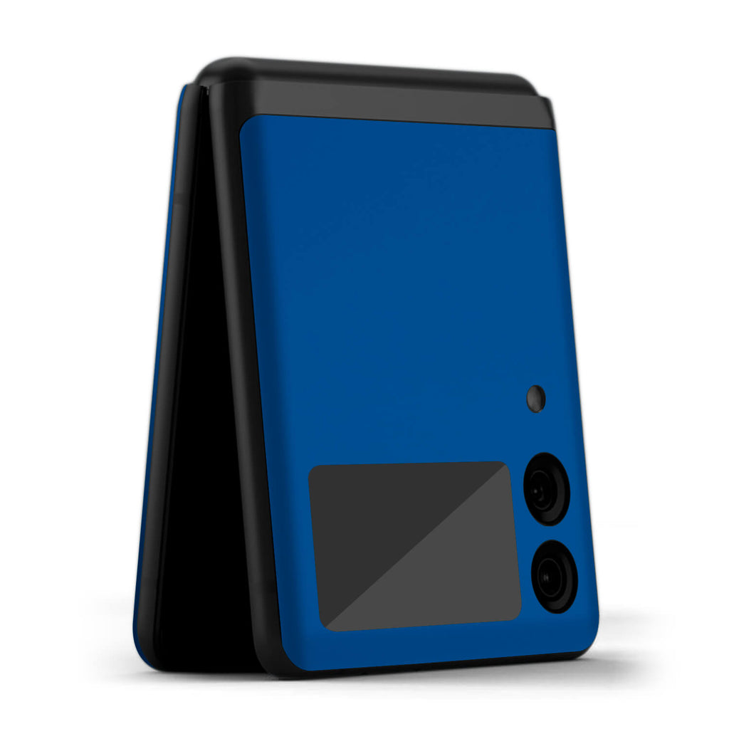 Samsung Galaxy Z Flip 3 Textured matt royal blue skins