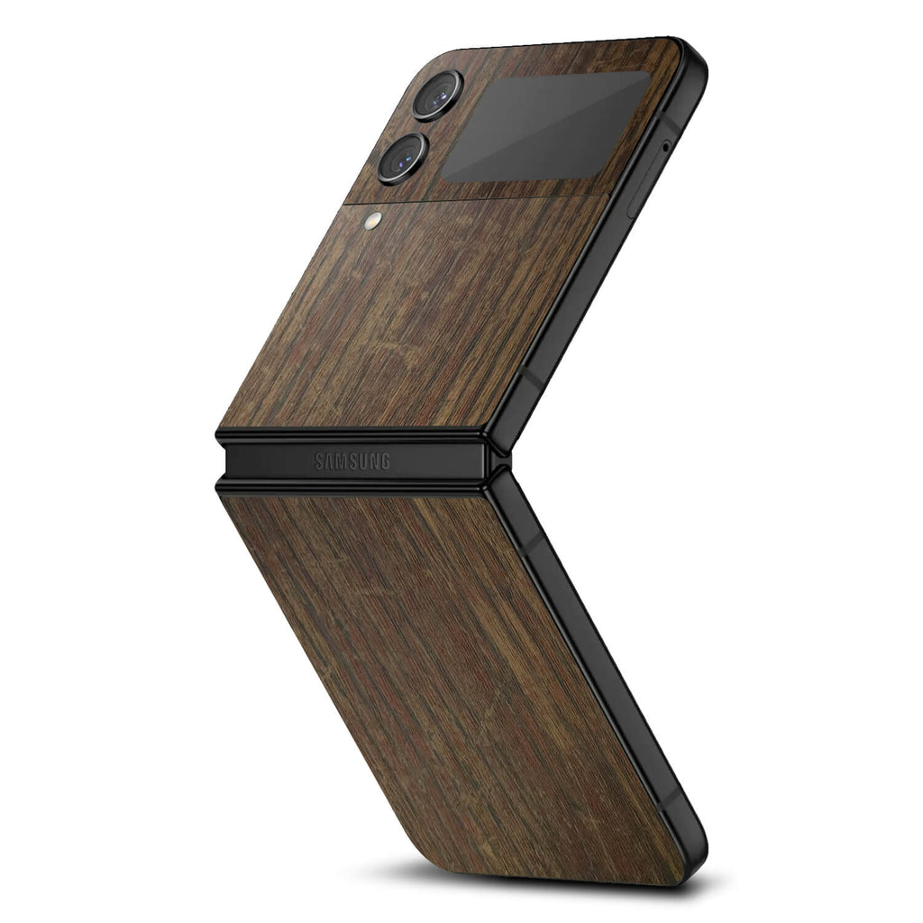 Samsung Galaxy Z Flip 4 Aged oak skins