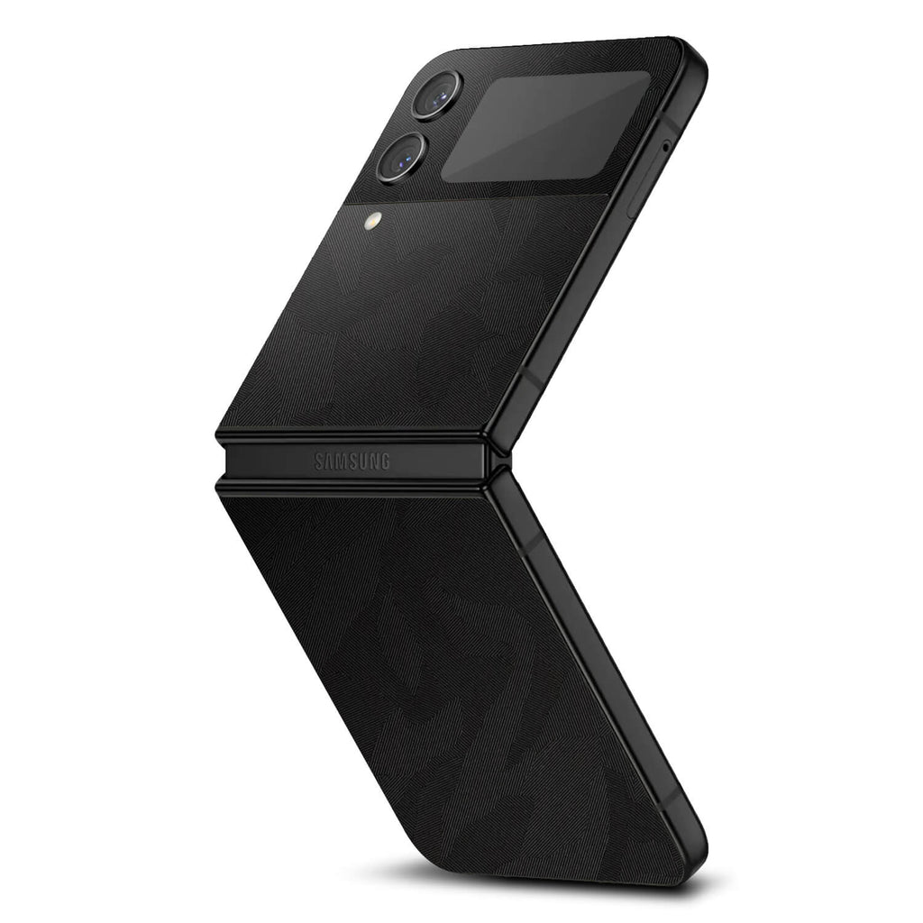 Samsung Galaxy Z Flip 4 Black camo skins