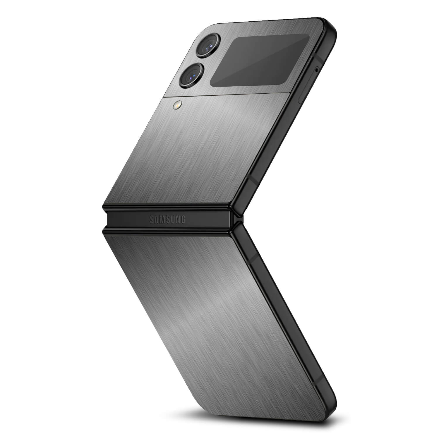 Samsung Galaxy Z Flip 4 Brushed titanium skins