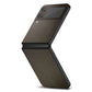 Samsung Galaxy Z Flip 4 Silverblack wood skins