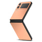 Samsung Galaxy Z Flip 4 Textured matt peach skins