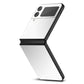 Samsung Galaxy Z Flip 4 White carbon fibre skins