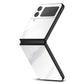 Samsung Galaxy Z Flip 4 White marble skins