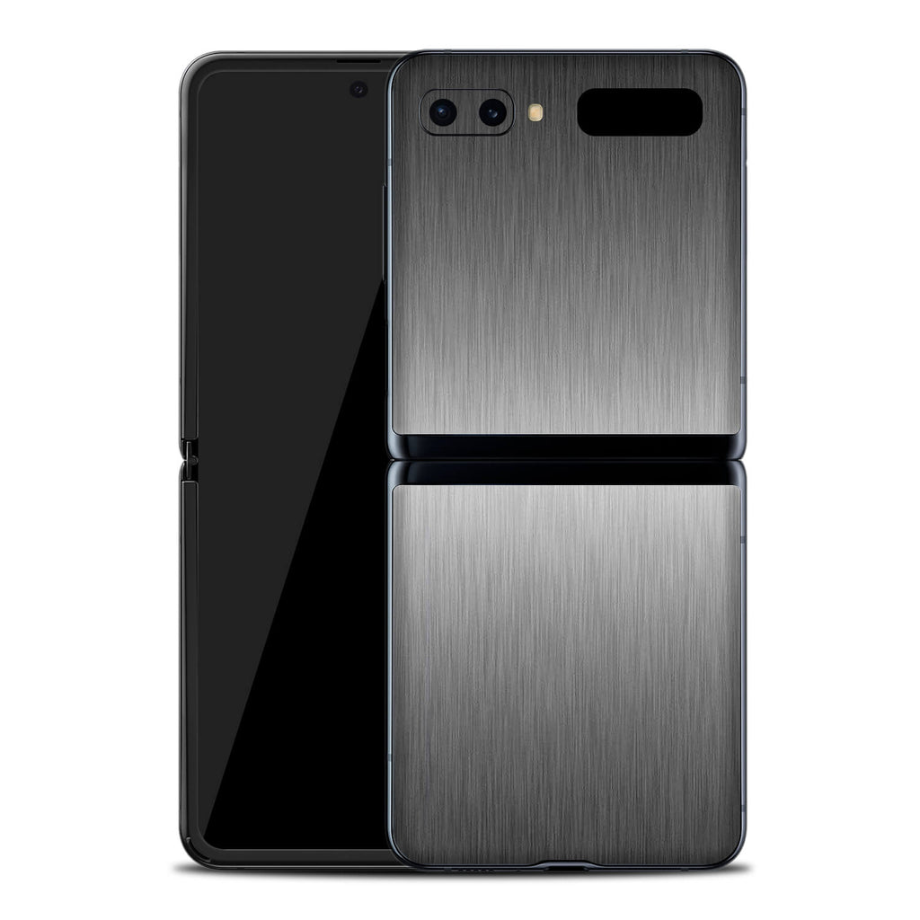 Samsung Galaxy Z Flip Brushed Titanium Skins