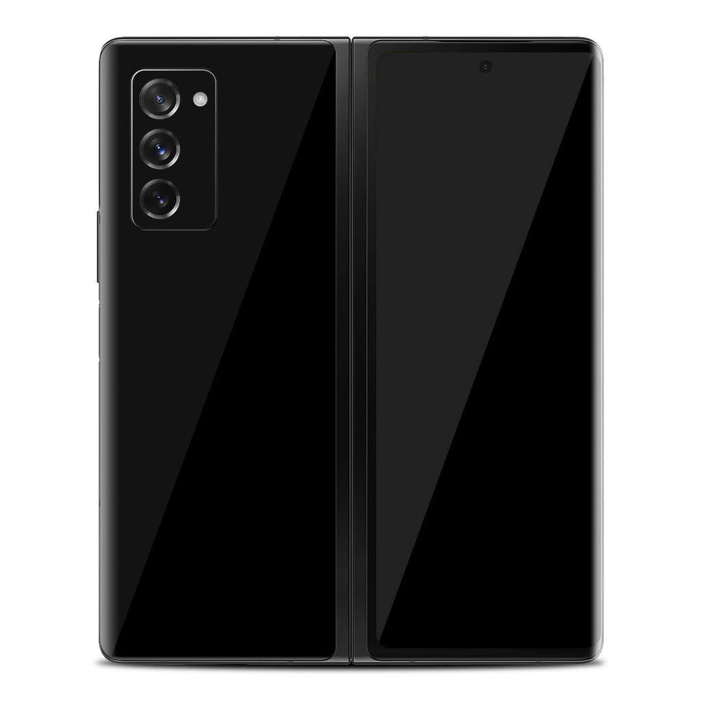Samsung Galaxy Z Fold 2 Black Gloss Skins