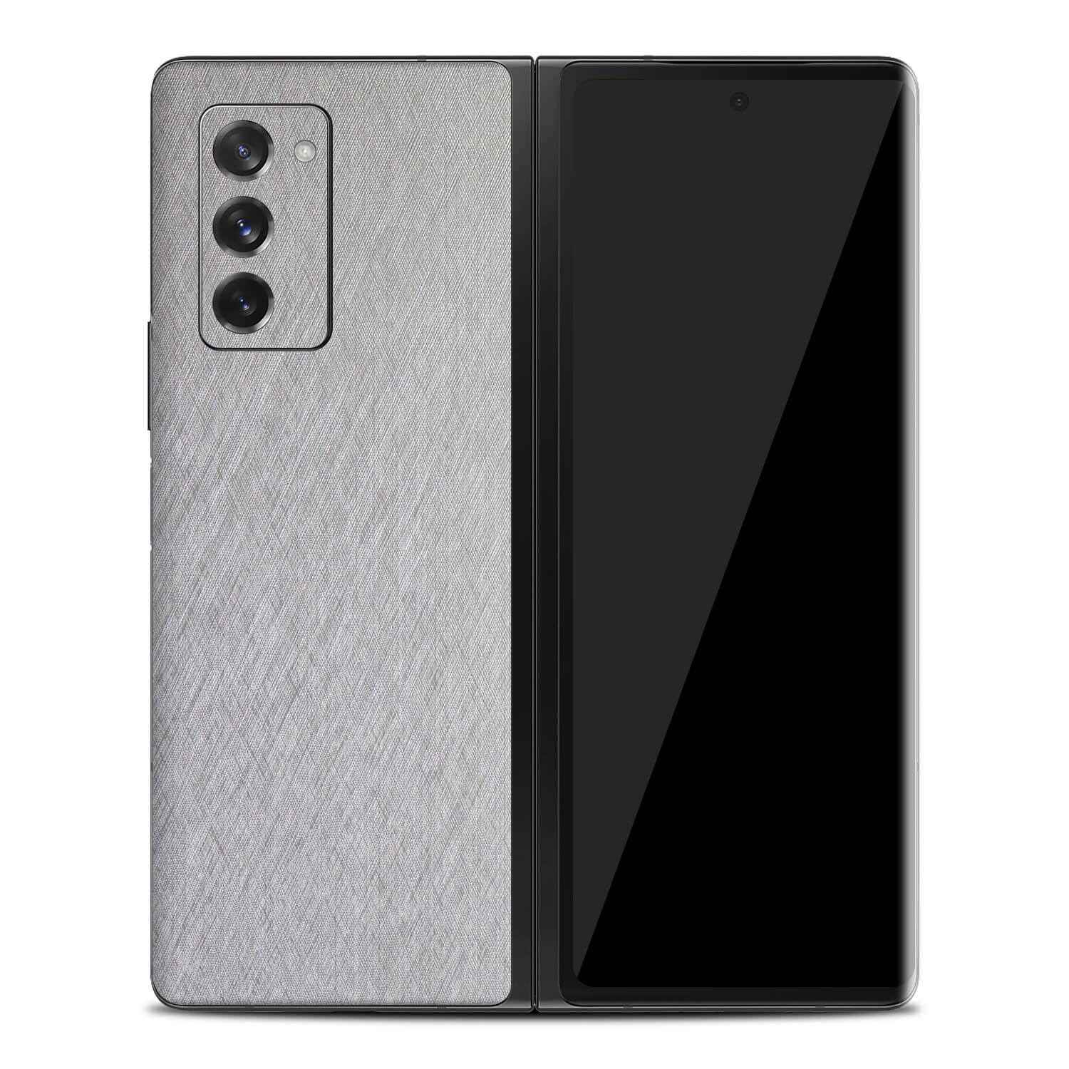 Samsung Galaxy Z Fold 2 Brushed Aluminium Skins