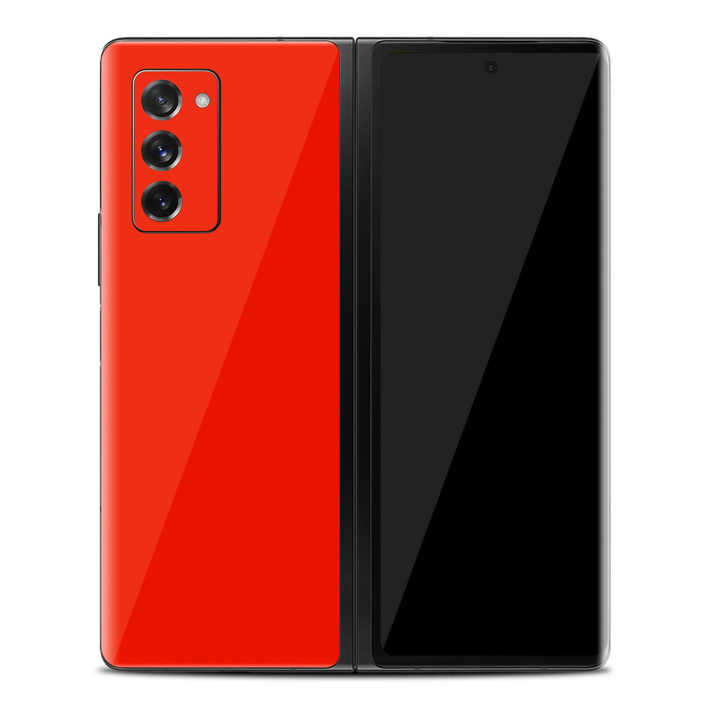 Samsung Galaxy Z Fold 2 Dragon Red Gloss Skins