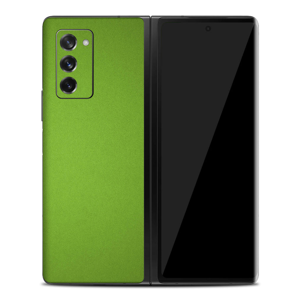 Samsung Galaxy Z Fold 2 Textured Matt Green Skins