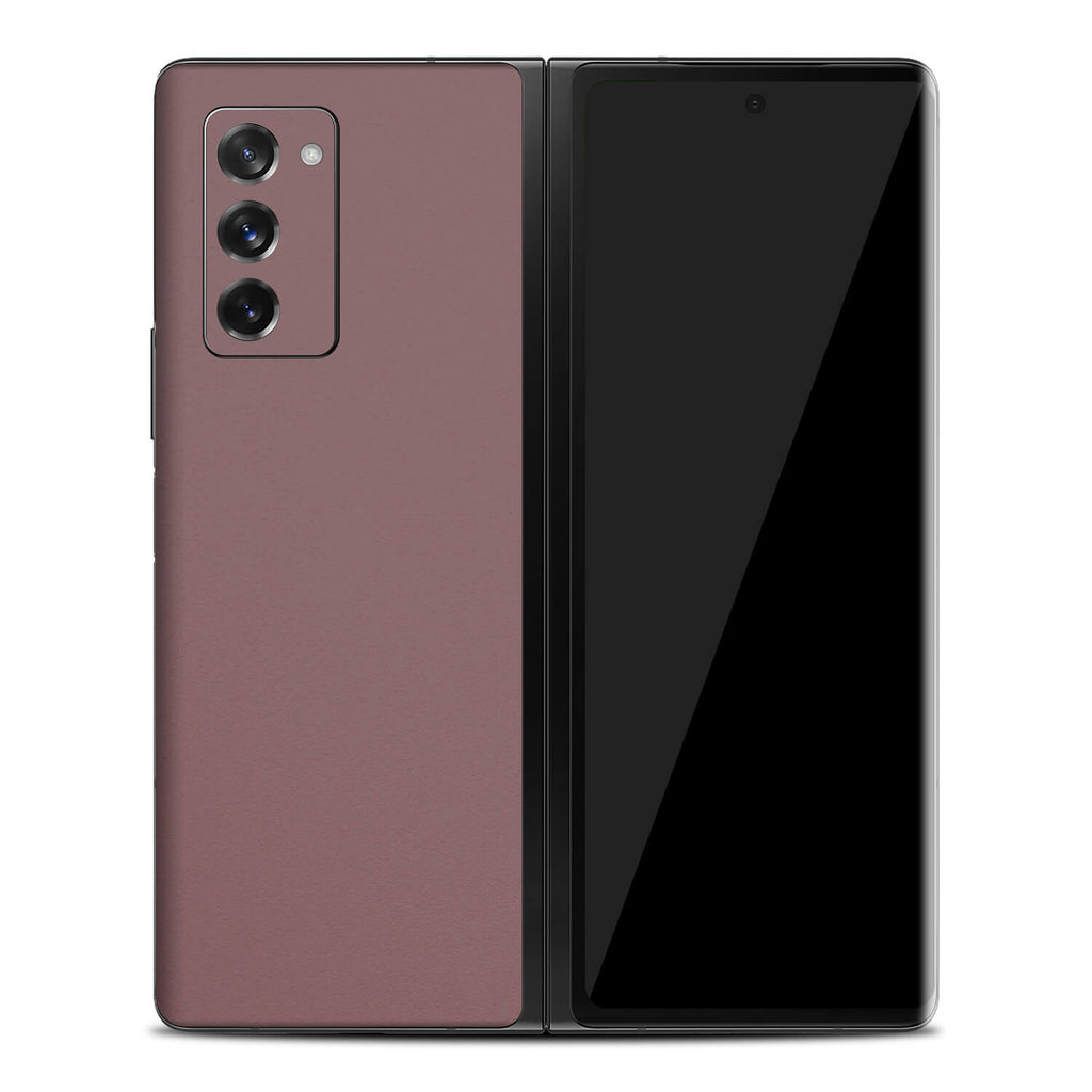 Samsung Galaxy Z Fold 2 Textured Matt Mulberry Skins