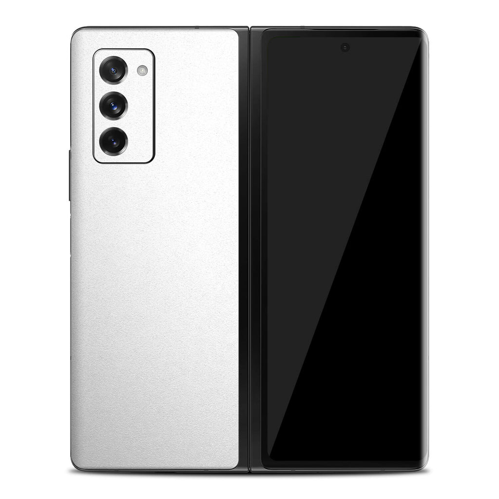 Samsung Galaxy Z Fold 2 Textured Matt White Skins