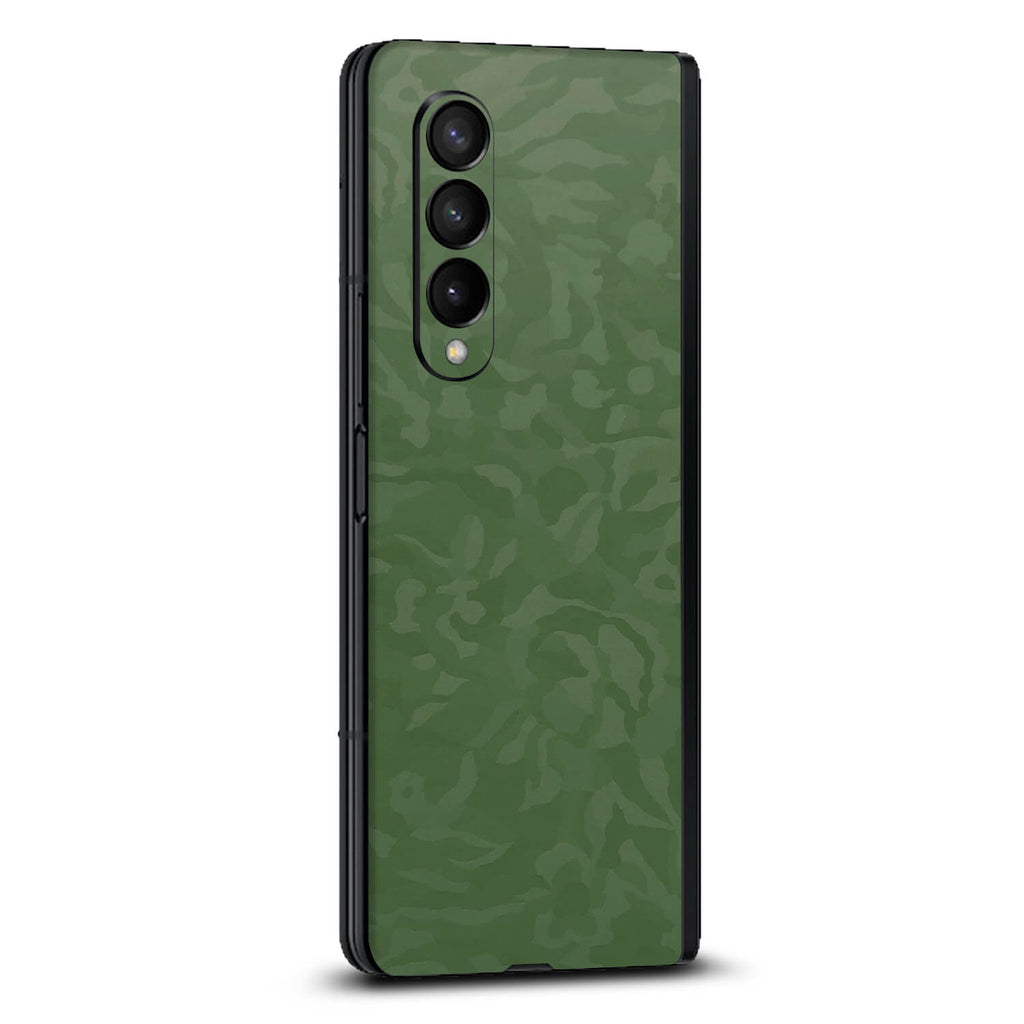 Samsung Galaxy Z Fold 3 Green camo skins