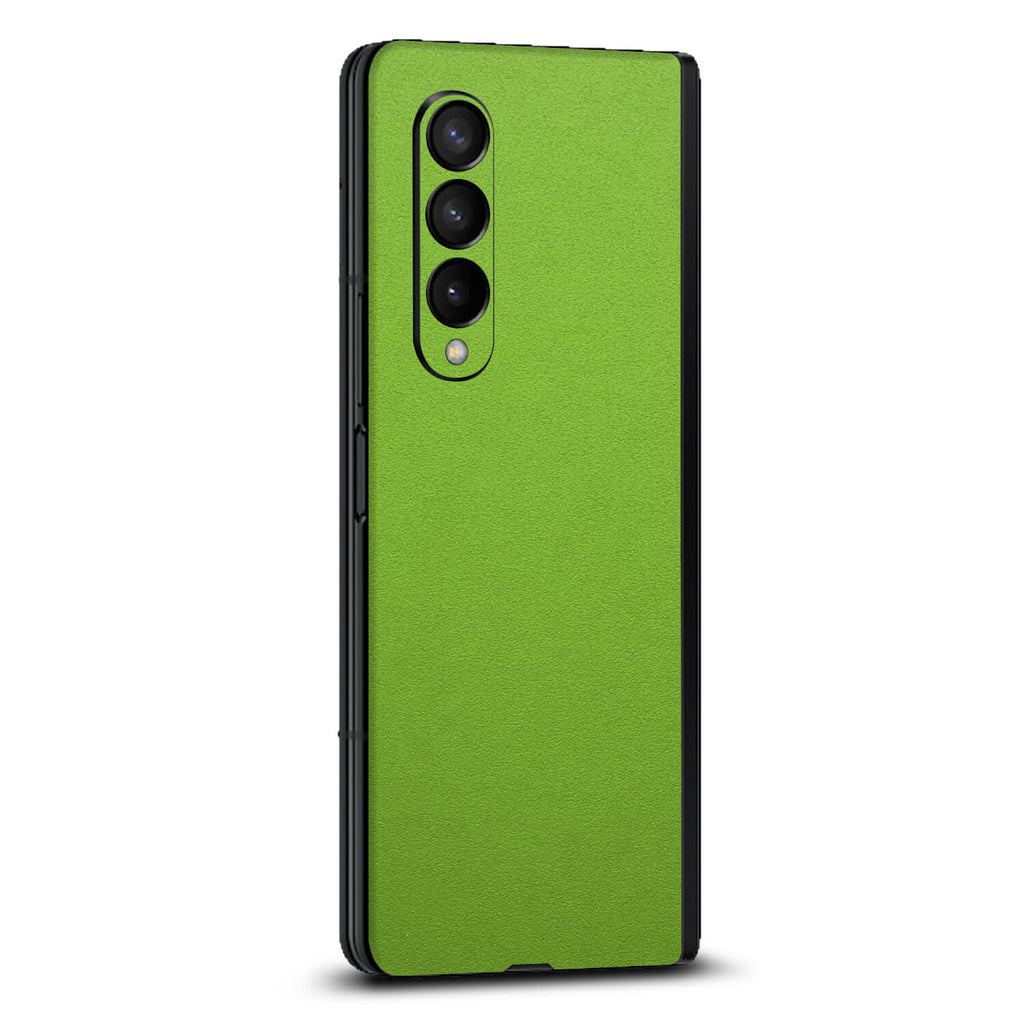 Samsung Galaxy Z Fold 4 Textured matt green skins