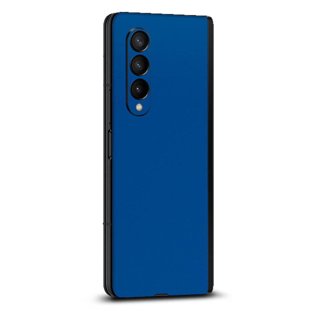 Samsung Galaxy Z Fold 4 Textured matt royal blue skins