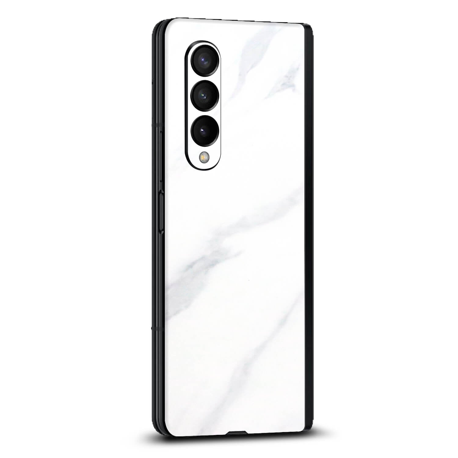 Samsung Galaxy Z Fold 4 White marble skins