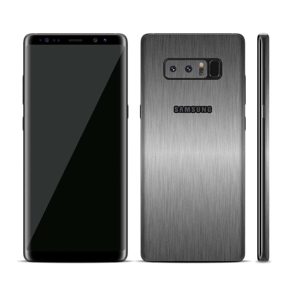 Samsung Galaxy Note 8 Brushed Titanium Skins