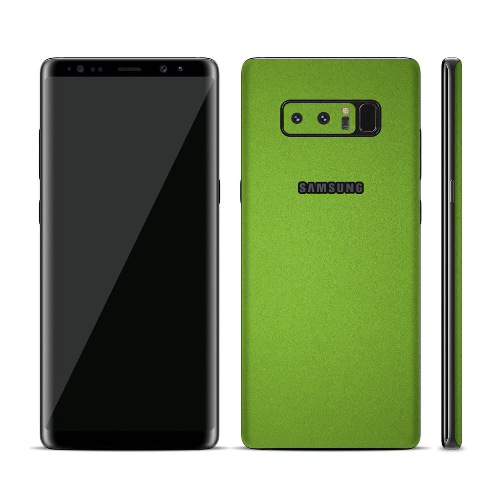Samsung Galaxy Note 8 Textured Matt Green Skins