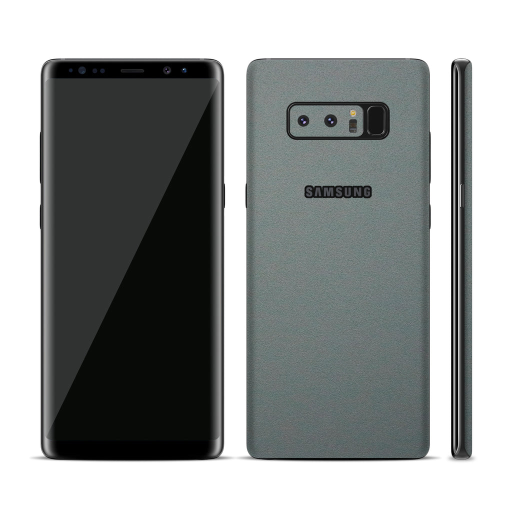 Samsung Galaxy Note 8 Textured Matt Grey Skins