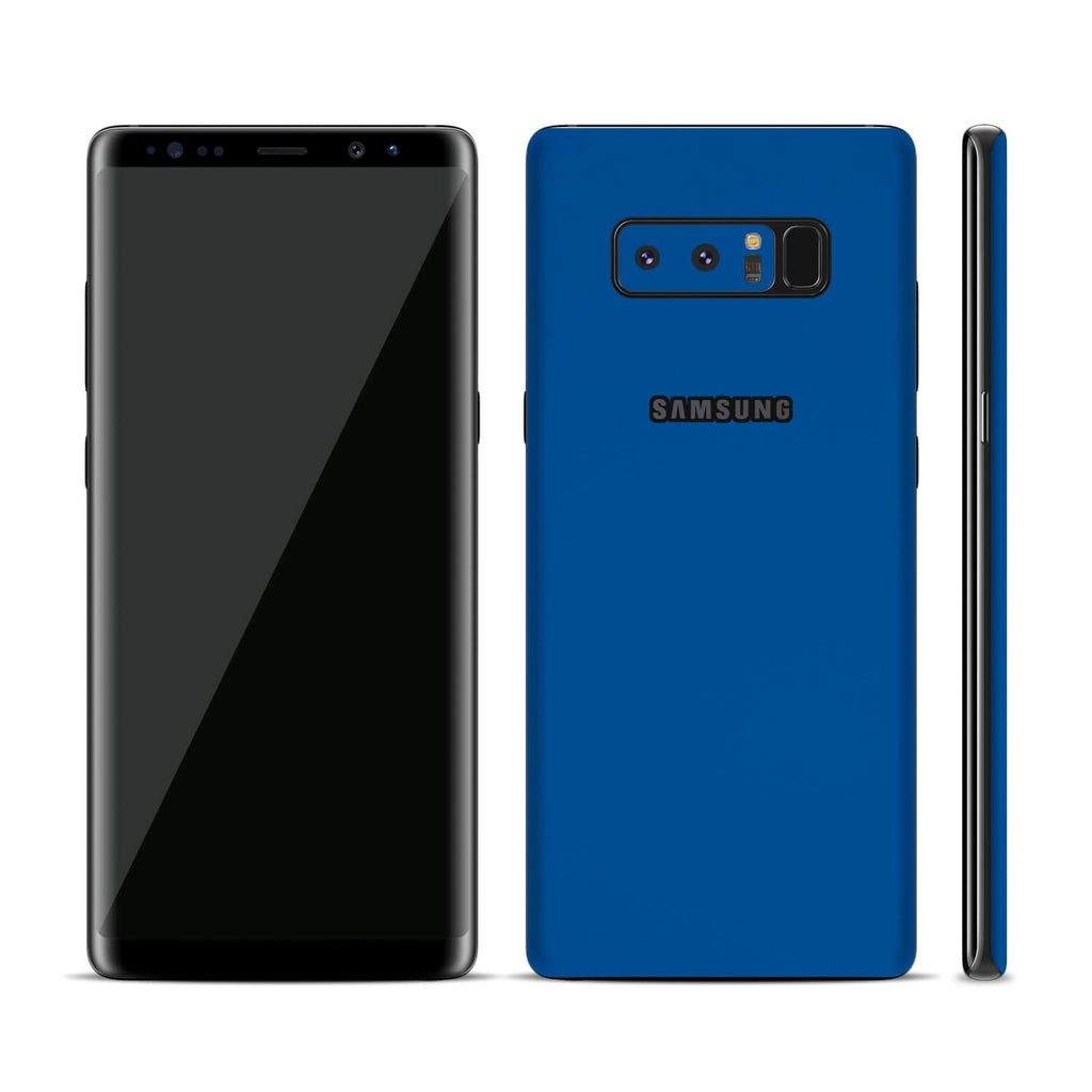 Samsung Galaxy Note 8 Textured Matt Royal Blue Skins