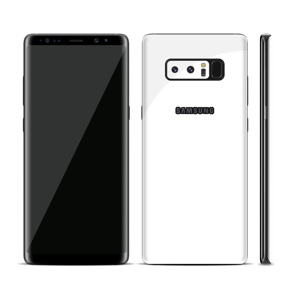 Samsung Galaxy Note 8 White Gloss Skins