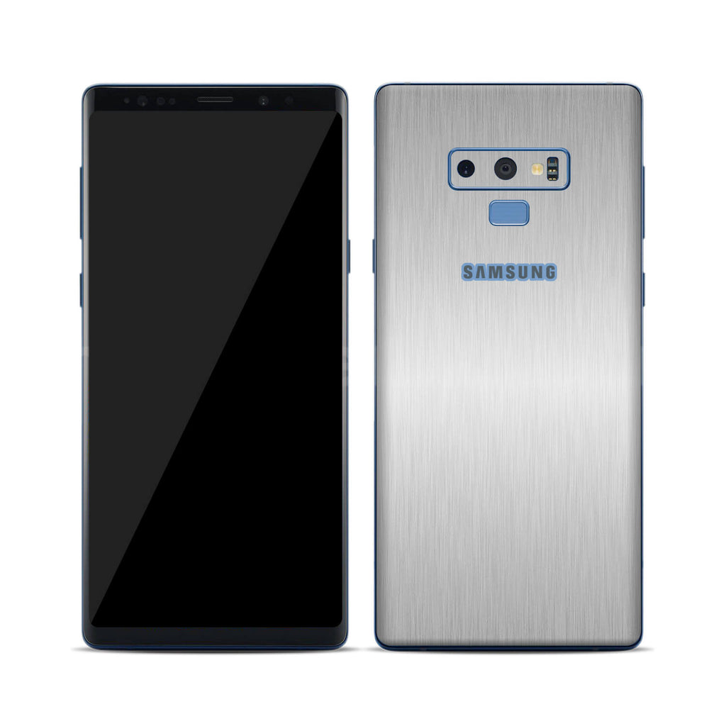 Samsung Galaxy Note 9 Brushed Aluminium Skins