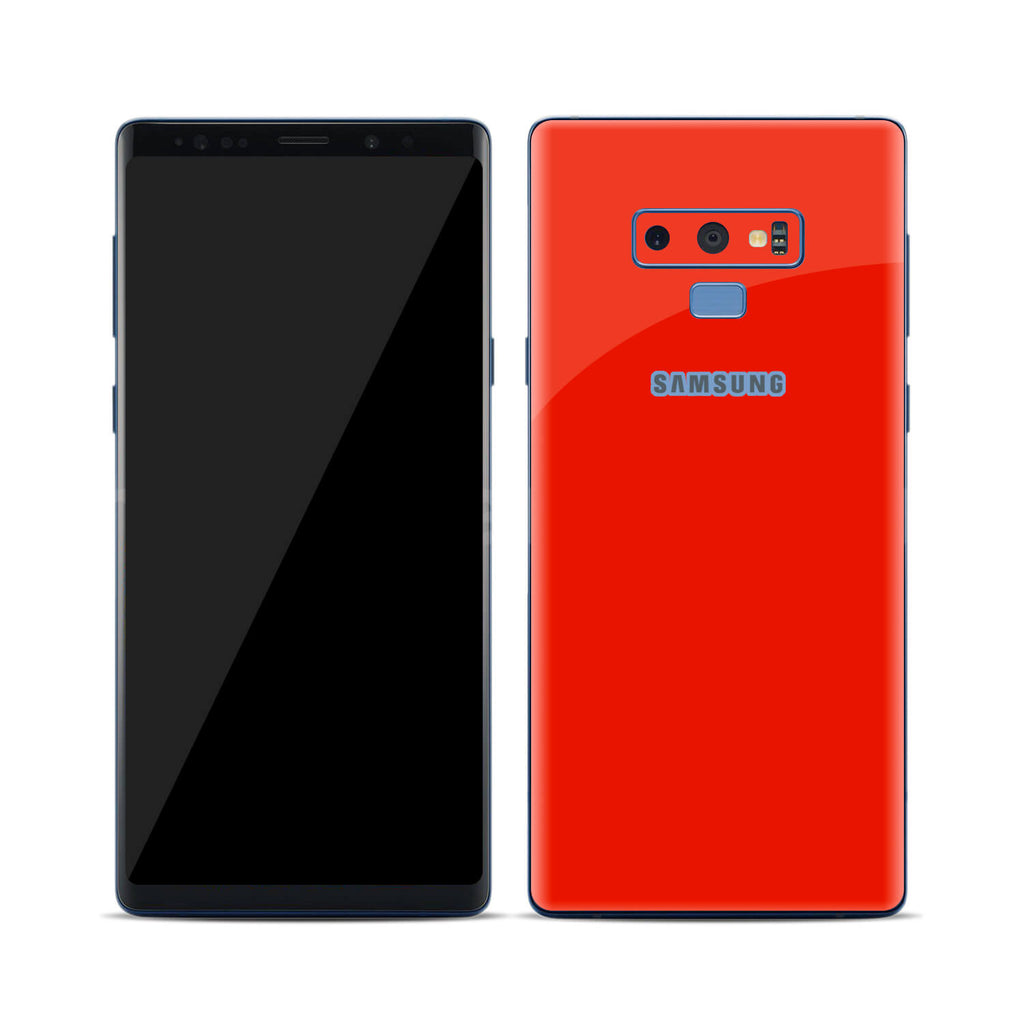Samsung Galaxy Note 9 Dragon Red Gloss Skins