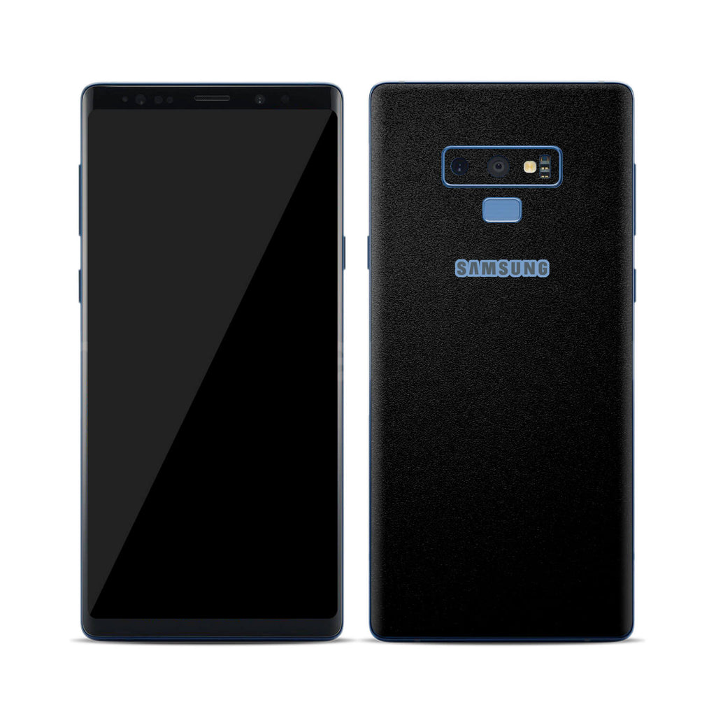 Samsung Galaxy Note 9 Textured Matt Black Skins
