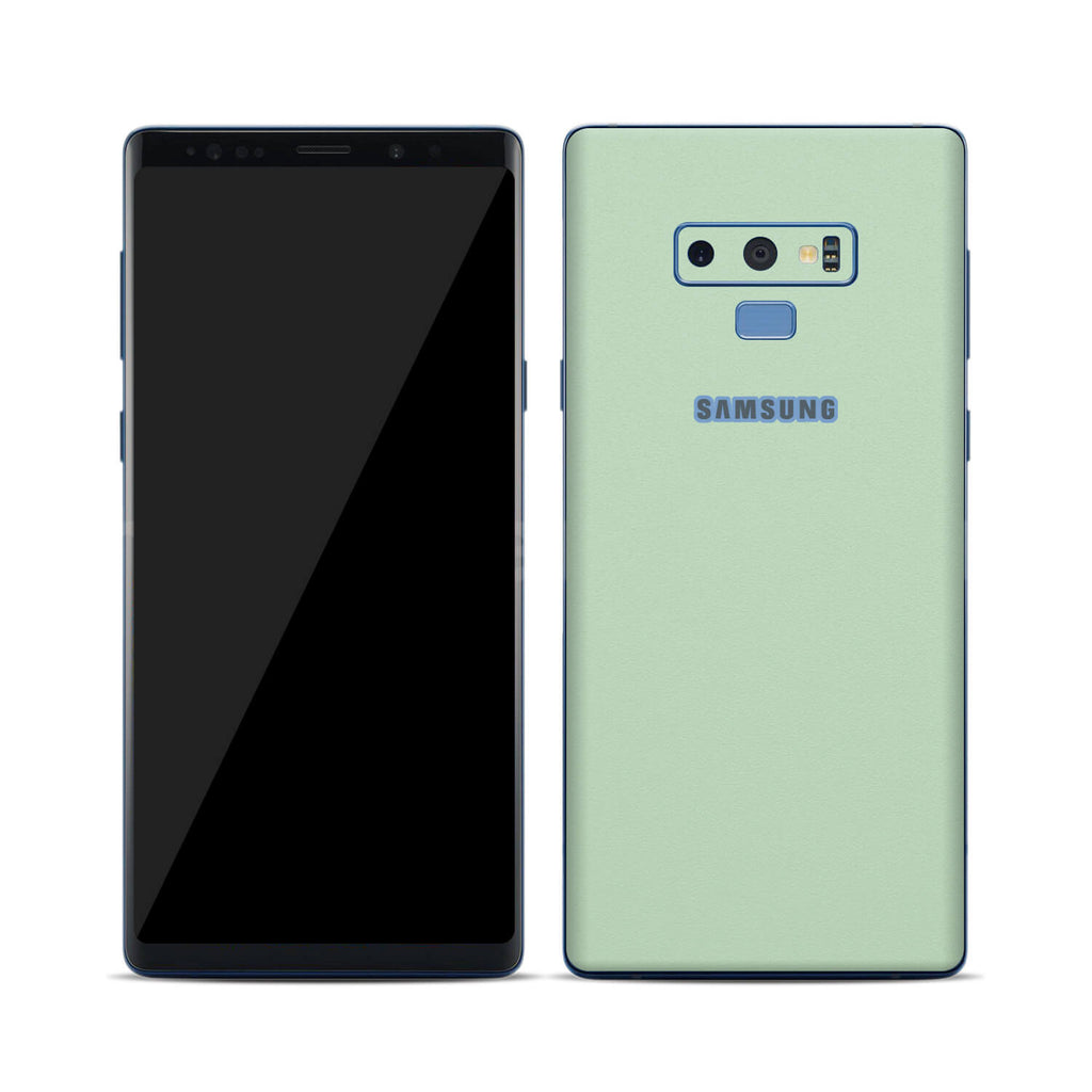 Samsung Galaxy Note 9 Textured Matt Mint Skins