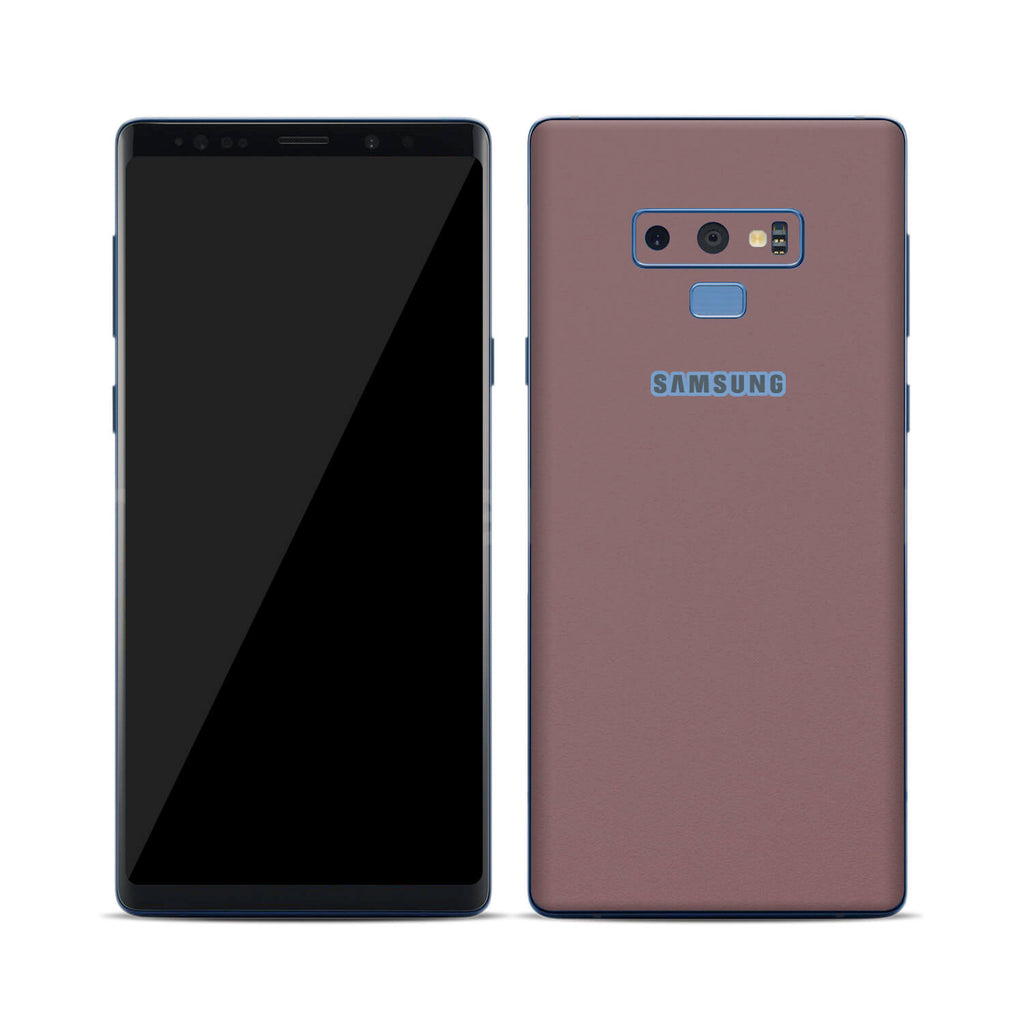 Samsung Galaxy Note 9 Textured Matt Mulberry Skins