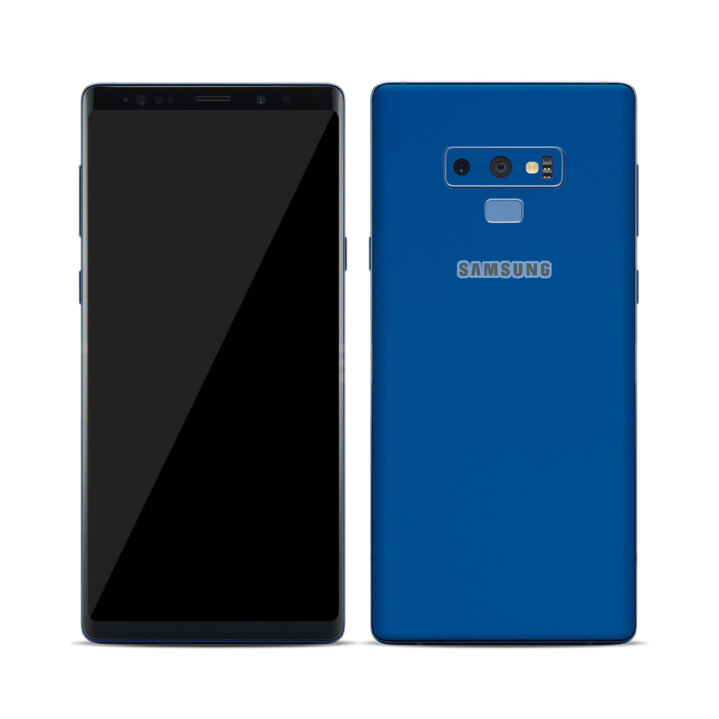 Samsung Galaxy Note 9 Textured Matt Royal Blue Skins