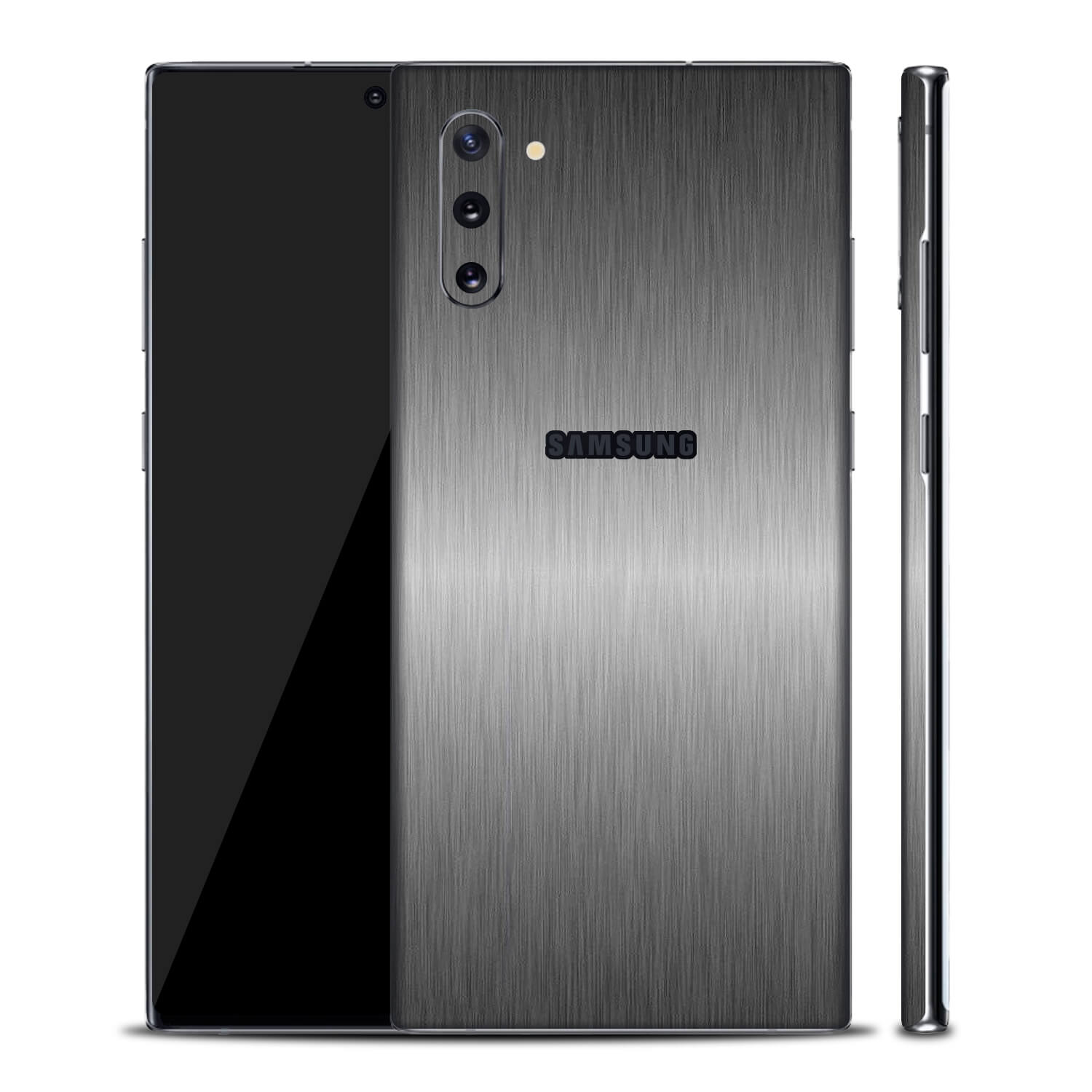 Samsung Galaxy Note 10 Brushed Titanium Skins