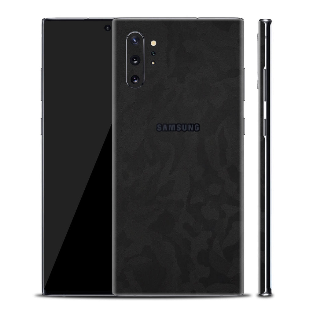 Samsung Galaxy Note 10 Plus 5G Black Camo Skins
