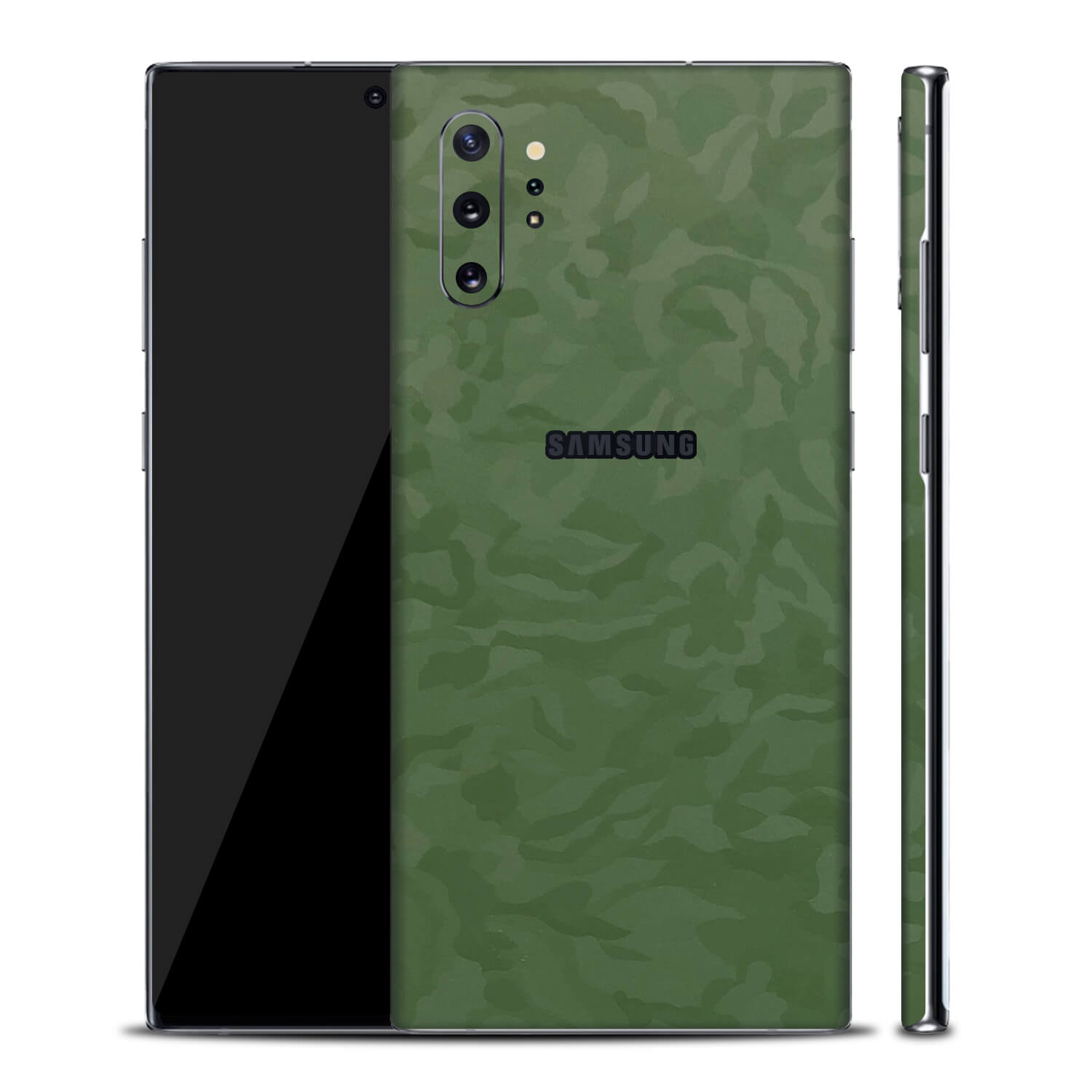 Samsung Galaxy Note 10 Plus Green Camo Skins