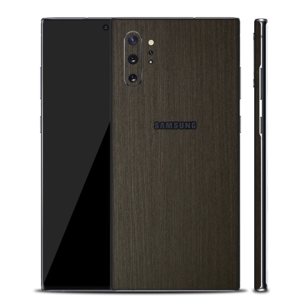 Samsung Galaxy Note 10 Plus Silverblack Wood Skins