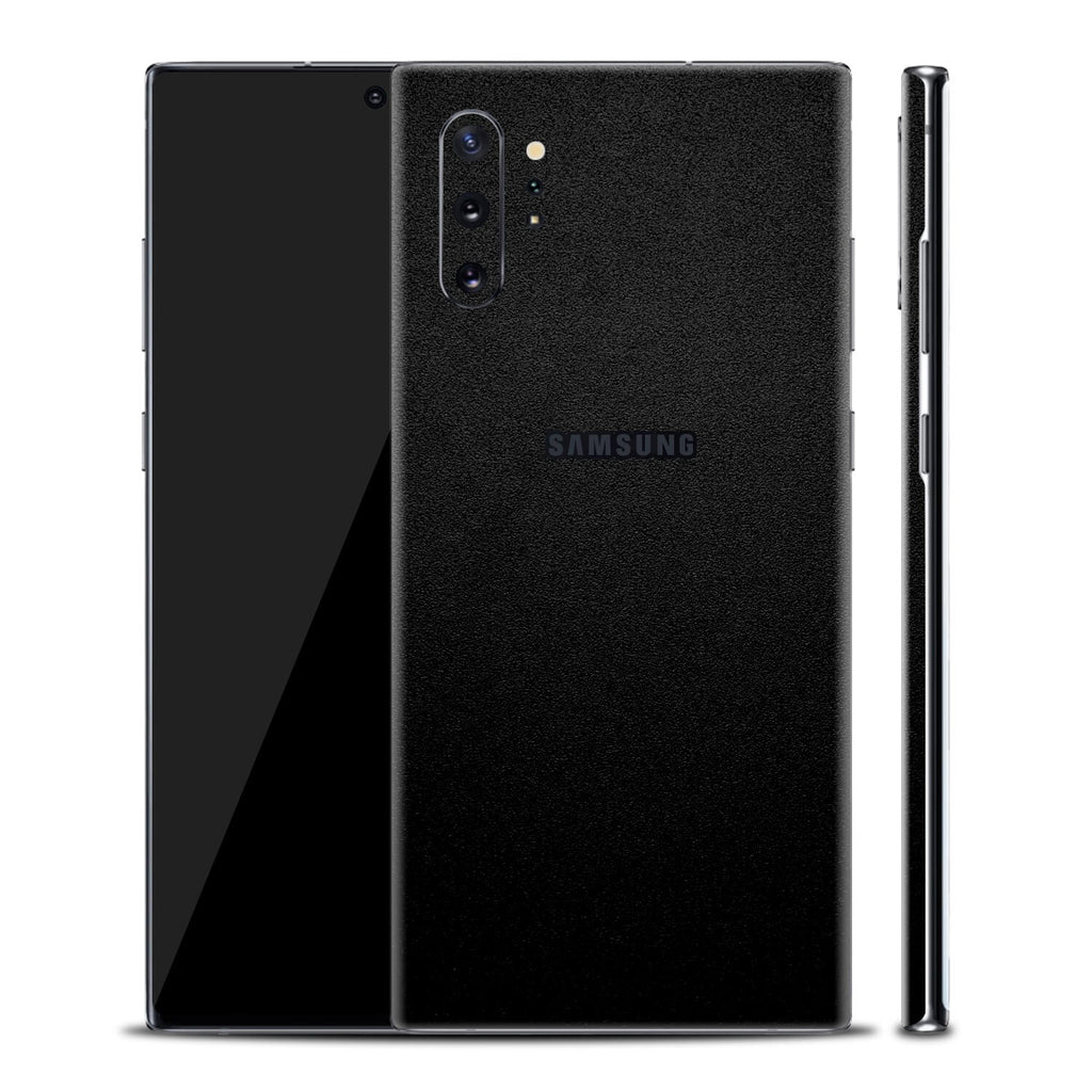 Samsung Galaxy Note 10 Plus 5G Textured Matt Black Skins