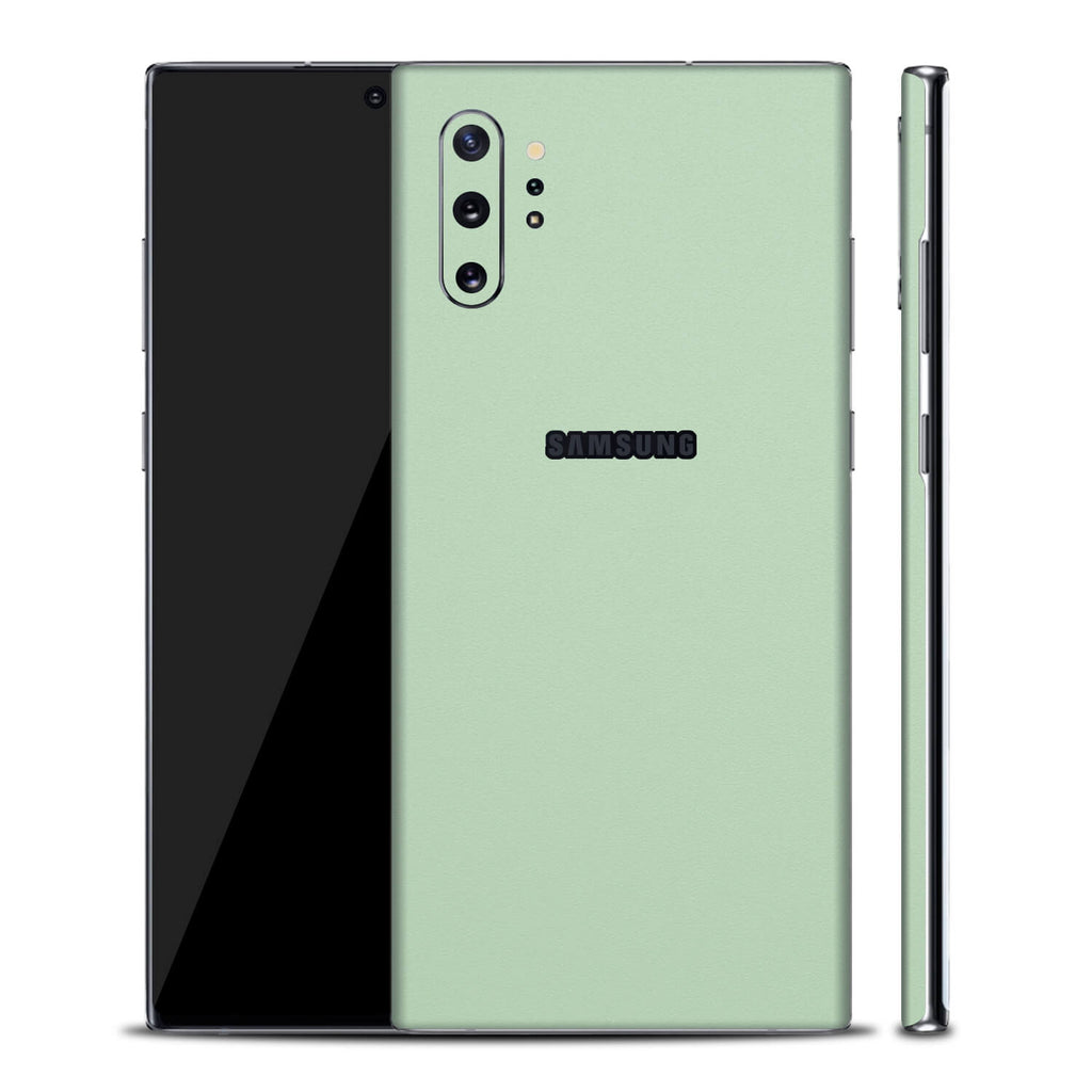 Samsung Galaxy Note 10 Plus Textured Matt Mint Skins
