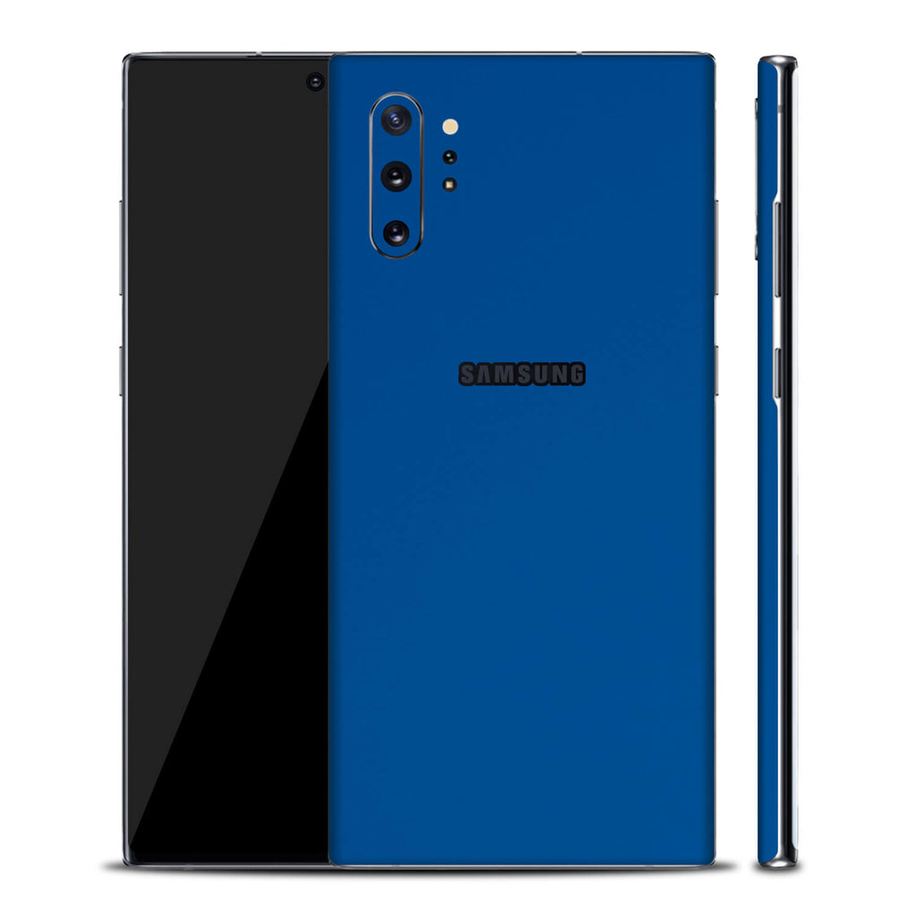 Samsung Galaxy Note 10 Plus 5G Textured Matt Royal Blue Skins