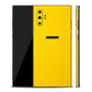 Samsung Galaxy Note 10 Plus Textured Matt Yellow Skins