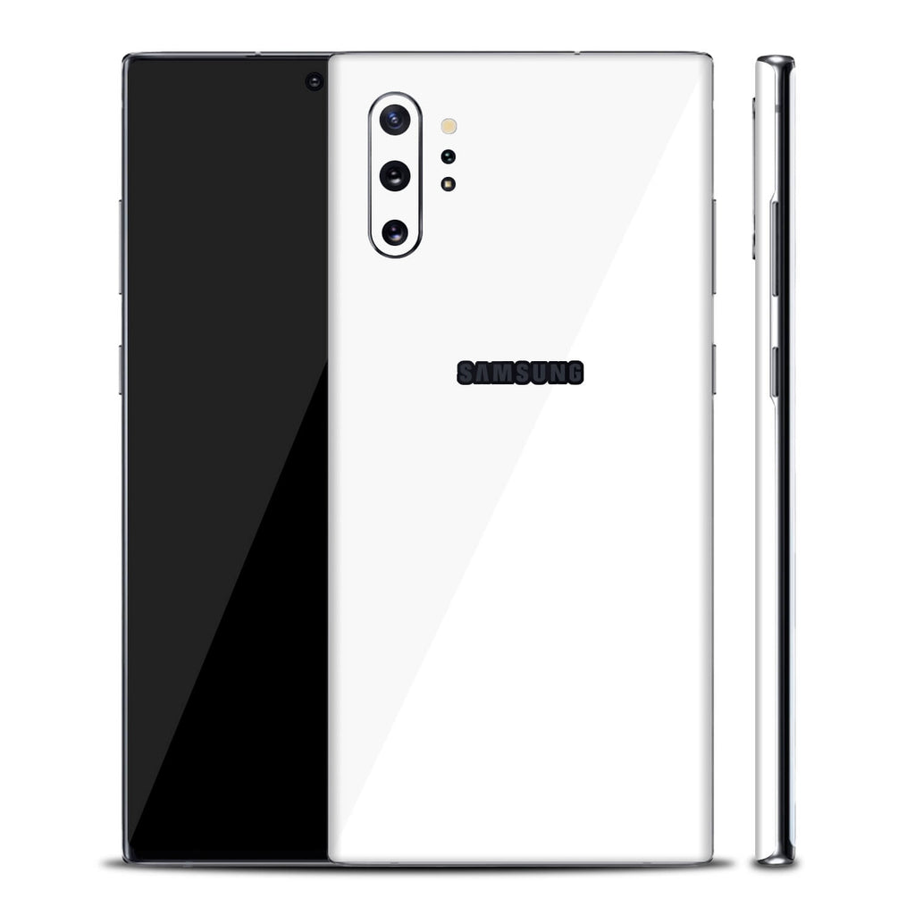 Samsung Galaxy Note 10 Plus White Gloss Skins