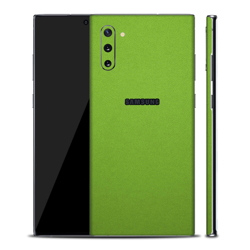 Samsung Galaxy Note 10 Textured Matt Green Skins