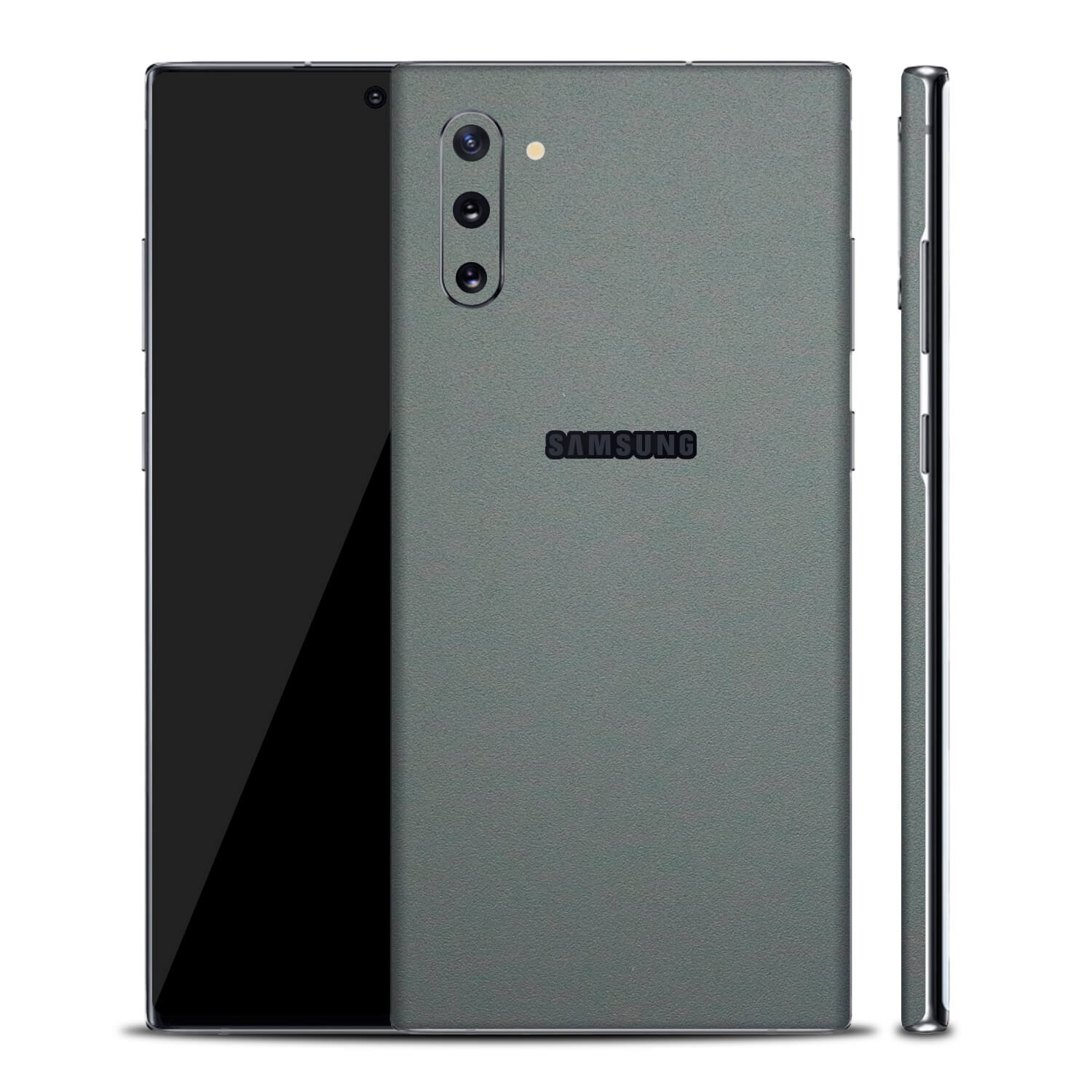 Samsung Galaxy Note 10 Textured Matt Grey Skins