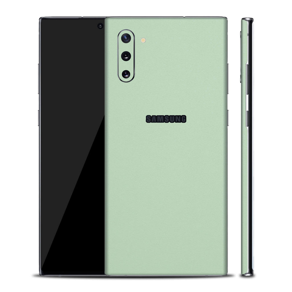 Samsung Galaxy Note 10 Textured Matt Mint Skins