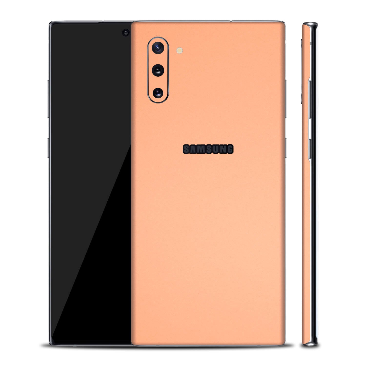 Samsung Galaxy Note 10 Textured Matt Peach Skins