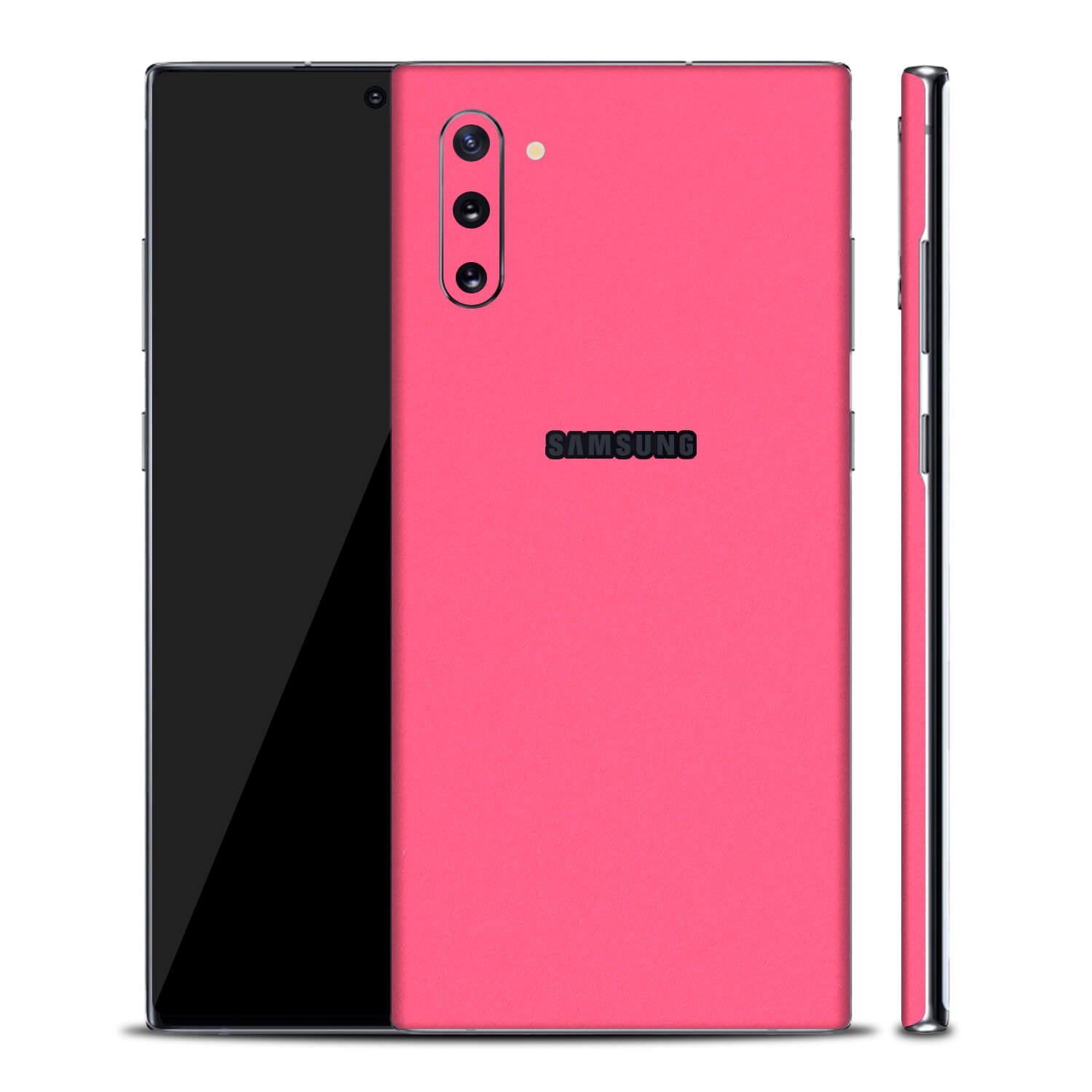 Samsung Galaxy Note 10 Textured Matt Pink Skins