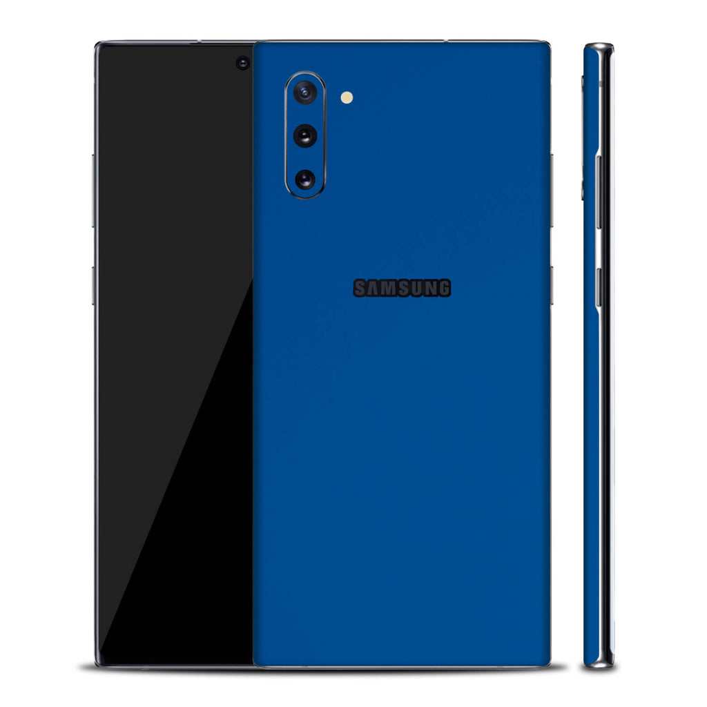 Samsung Galaxy Note 10 Textured Royal Blue Matt Skins